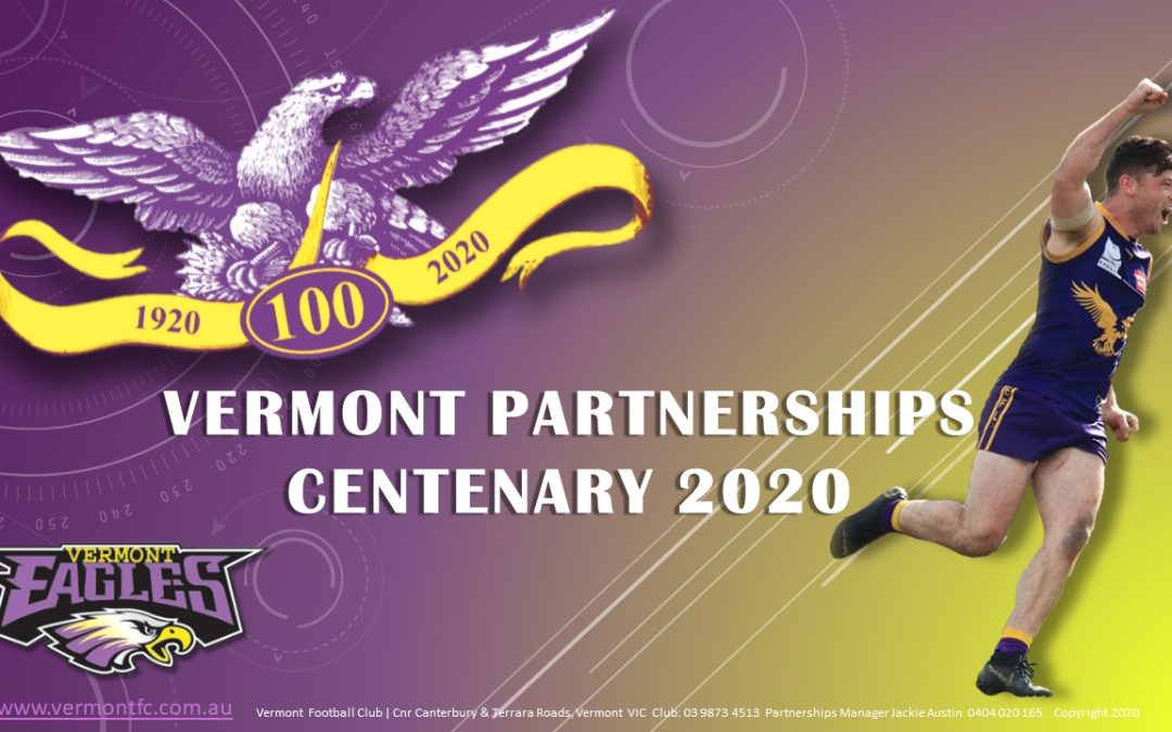 Vermont Partnerships Centenary 2020